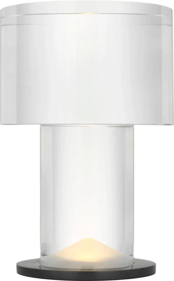Beryl 13" Cylinder Table Lamp - Image 4