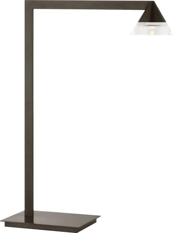 The Midrand Crystal Table Lamp combines architectural elegance with functional lighting. Its sleek metal base and crystal diffuser create sophisticated ambient light perfect for intimate spaces.