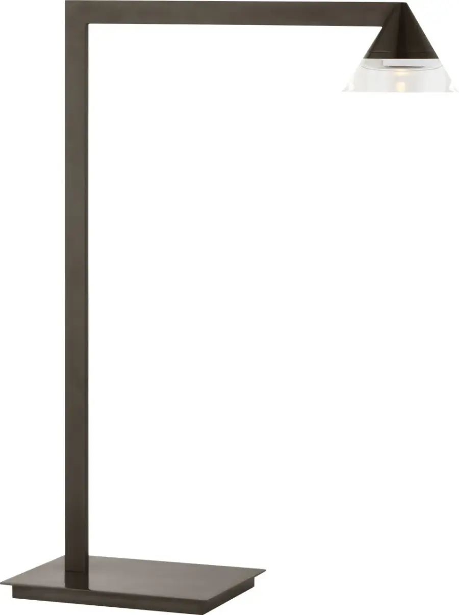 Sculptural Modern Accent with Warm Ambient Glow - Image 1