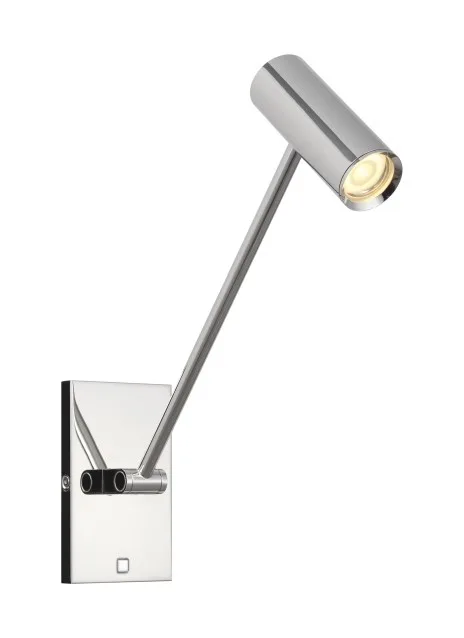 Ponte LED Wall Sconce in Polished Nickel