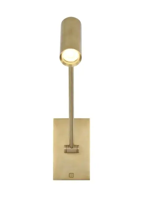 Ponte LED Wall Sconce in Natural Brass