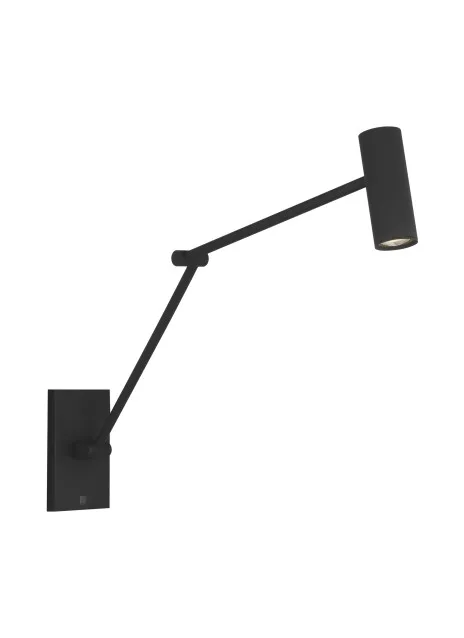 Ponte LED Wall Sconce in Nightshade Black