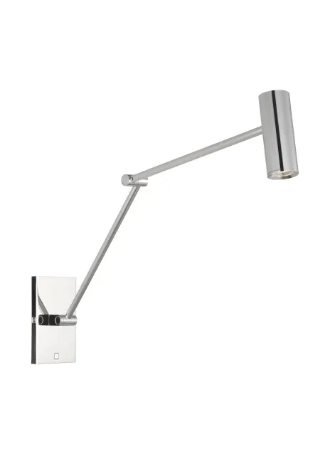 Ponte LED Wall Sconce in Polished Nickel