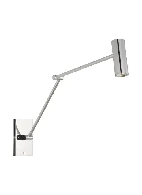 Ponte LED Wall Sconce in Polished Nickel