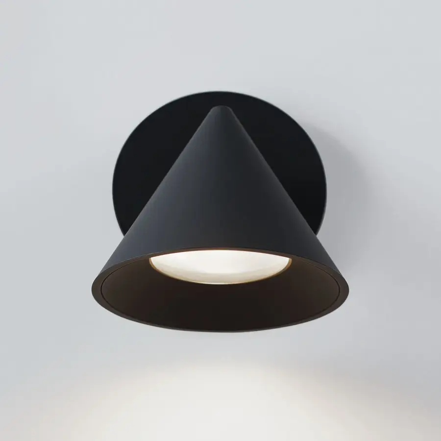 Midrand 4" Task Sconce in Nightshade Black - Image 2