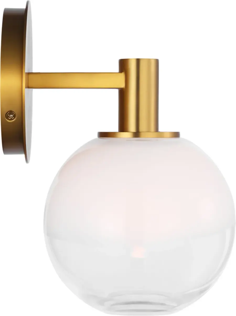 Torian Small Sconce in Burnished Brass - Image 2