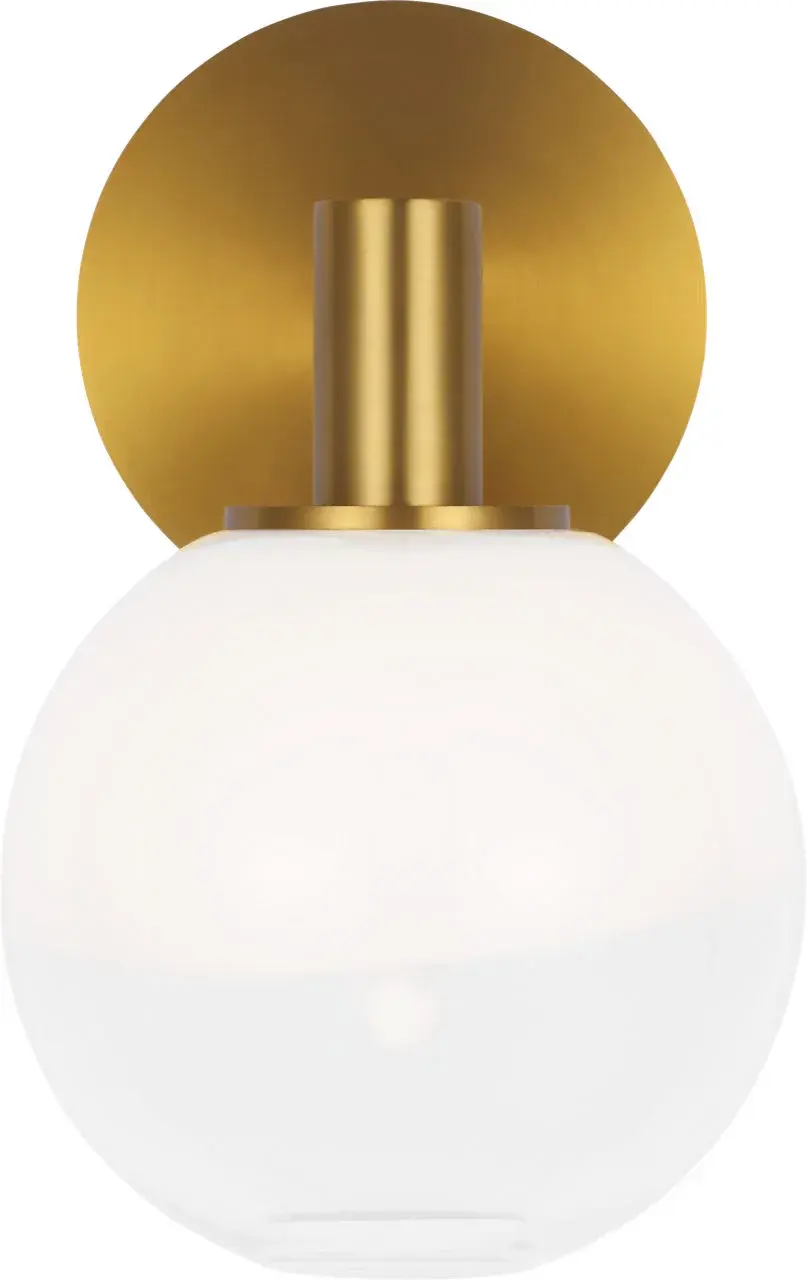 Torian Small Sconce in Burnished Brass - Image 4