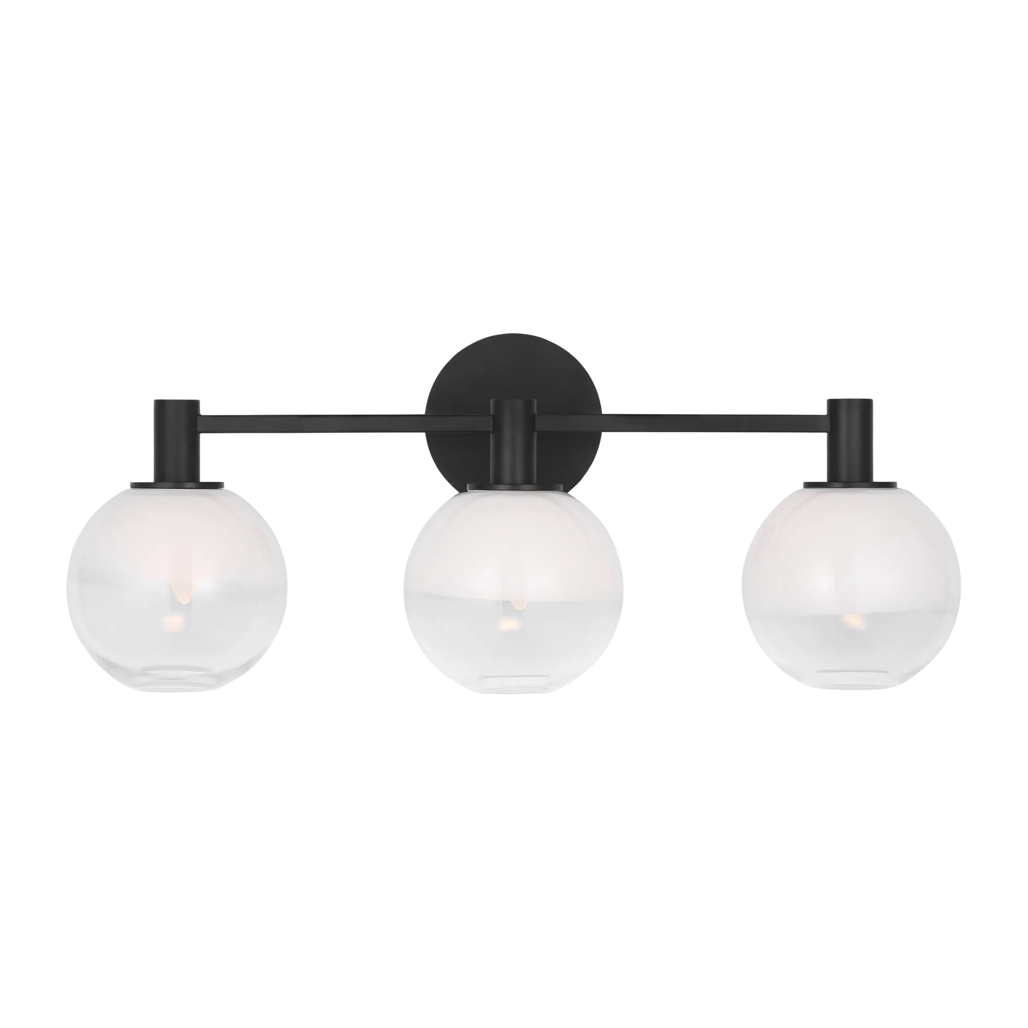 Torian 3-Light Vanity in Aged Iron