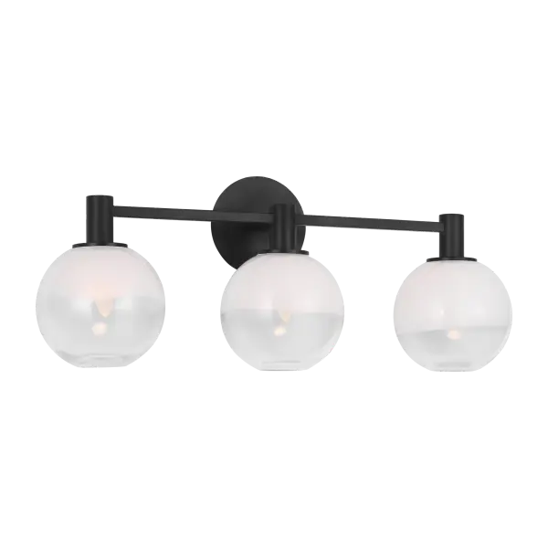Torian 3-Light Vanity in Aged Iron - Image 3
