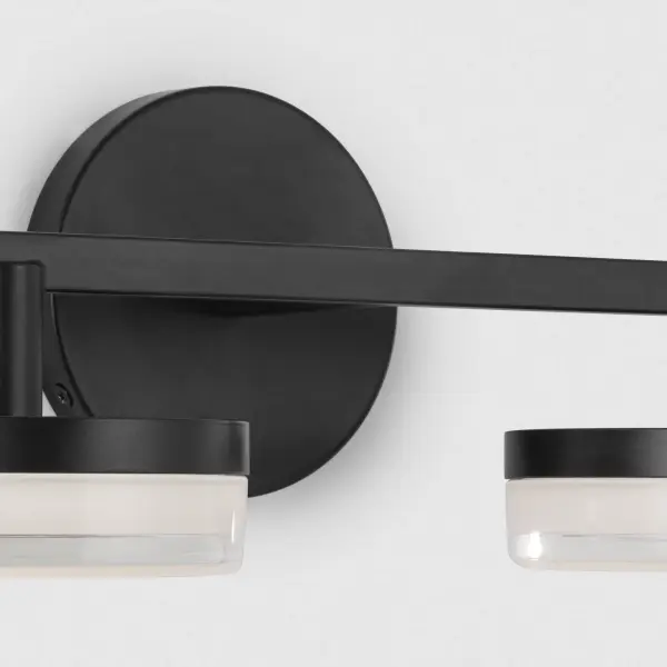 Khan 2-Light Vanity Sconce in Aged Iron - Image 11