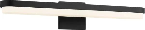 Ismay 27" Bath Vanity Light in Midnight Black - Image 1
