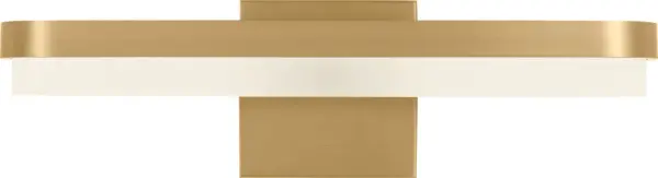 Ismay 18" Bath Vanity Light in Burnished Brass - Image 2