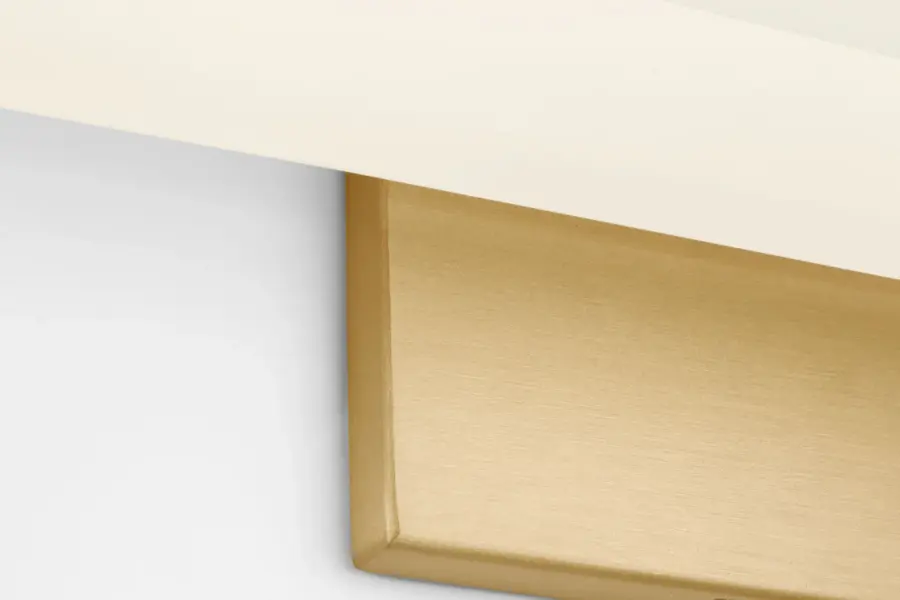 Ismay 18" Bath Vanity Light in Burnished Brass - Image 5