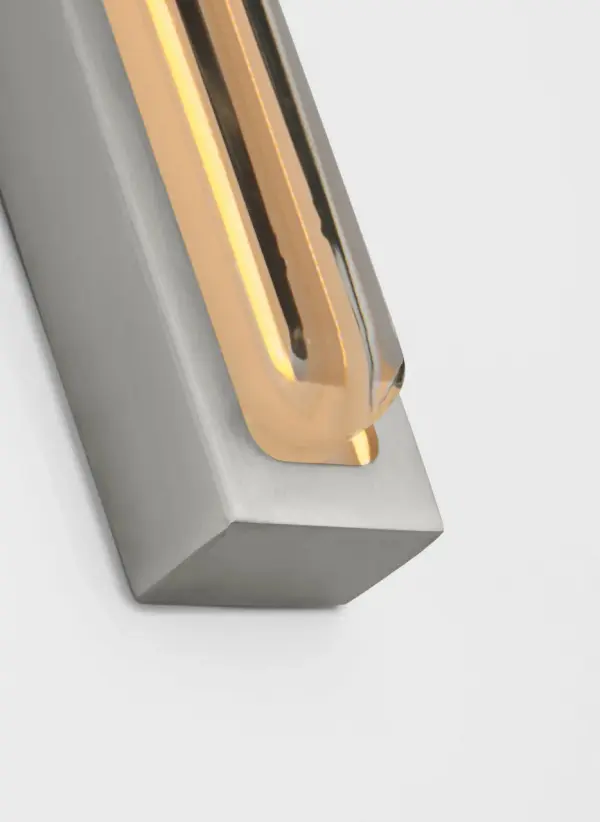 Bloccare 18" Vanity Light in Satin Nickel - Image 4