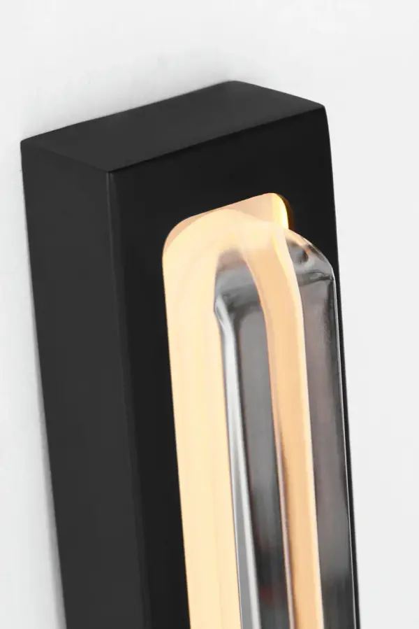 Bloccare 13" Vanity Light in Nightshade Black - Image 4
