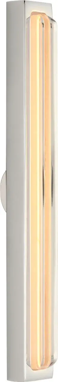 Bloccare 13" Vanity Light in Polished Nickel - Image 8