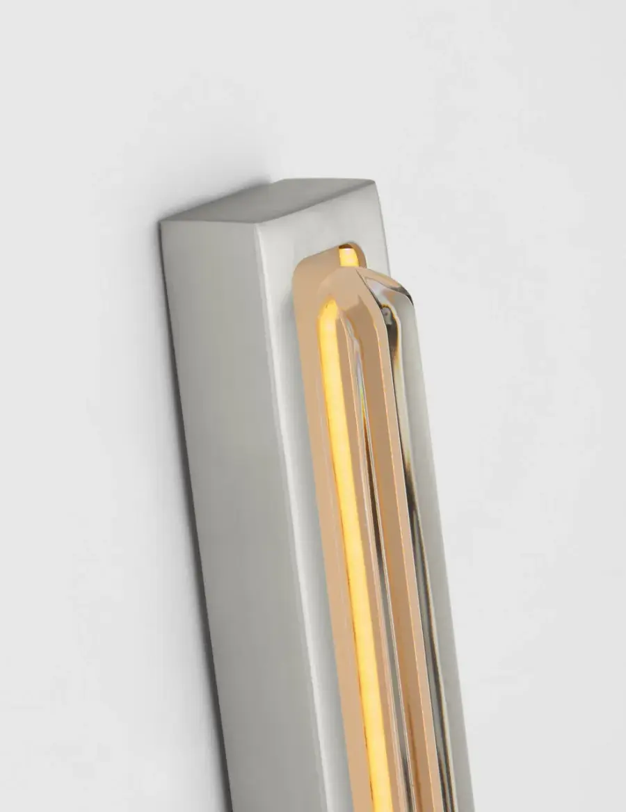 Bloccare 24" Vanity Light in Satin Nickel - Image 4