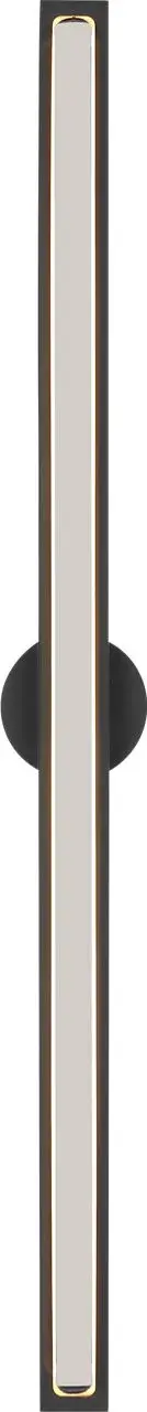 Bloccare 30" Vanity Light in Nightshade Black - Image 4