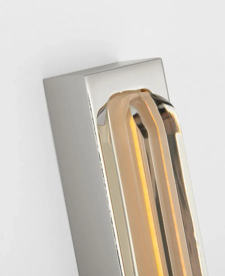 Bloccare 30" Vanity Light in Polished Nickel - Image 8