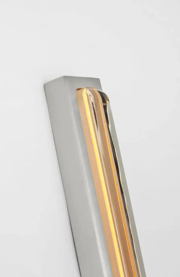 Bloccare 30" Vanity Light in Satin Nickel - Image 4