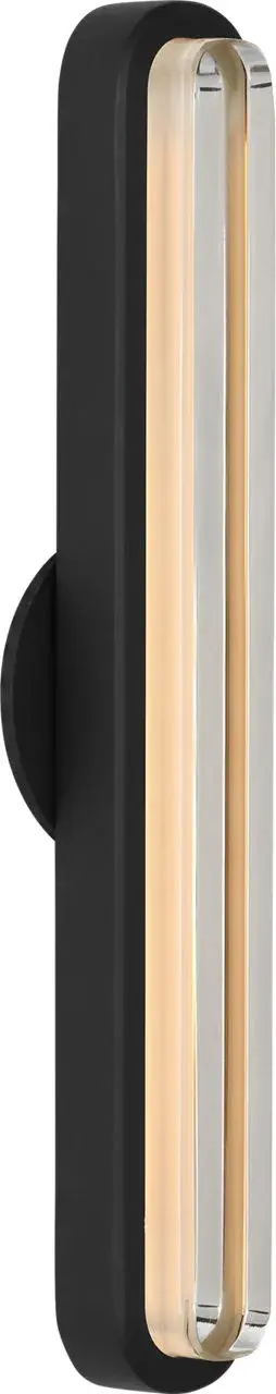 Emera 13" Vanity Light in Nightshade Black - Image 2