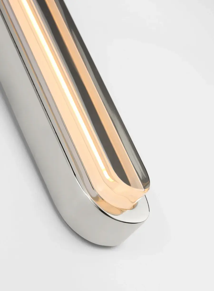 Emera 13" Vanity Light in Polished Nickel - Image 3