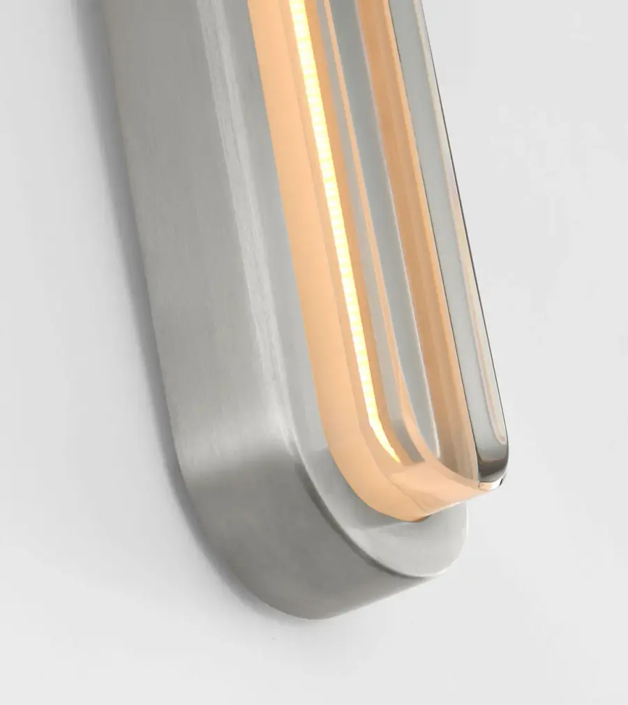 Emera 13" Vanity Light in Satin Nickel - Image 2
