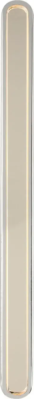 The Emera 24" Vanity by Sean Lavin delivers seamless architectural integration with its racetrack-shaped crystal diffuser. Edge-lit LED technology creates an even, balanced field of light perfect for vanity applications. - alternate view