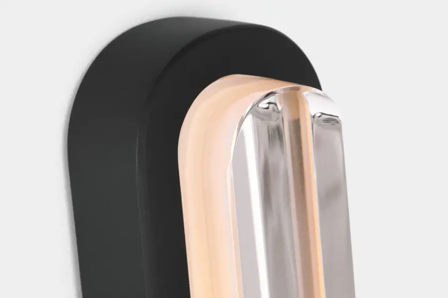 Emera 30" Vanity Light in Nightshade Black - Image 4