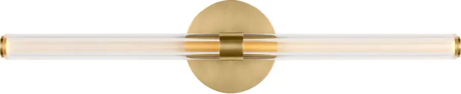 Reiya Round 24" Vanity Light in Hand-Rubbed Antique Brass - Image 3