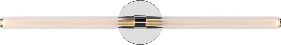 Reiya Round 30" Vanity Light in Chrome - Image 2