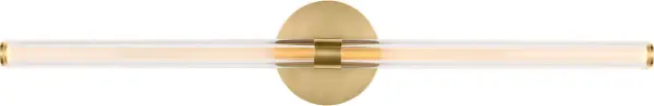 Reiya Round 30" Vanity Light in Hand-Rubbed Antique Brass - Image 3