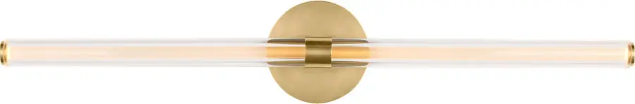 Reiya Round 30" Vanity Light in Hand-Rubbed Antique Brass - Image 3