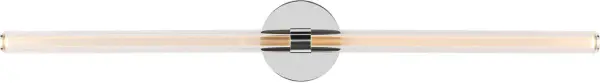 Reiya Round 36" Vanity Light in Chrome - Image 4