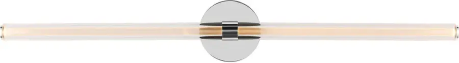 Reiya Round 36" Vanity Light in Chrome - Image 4