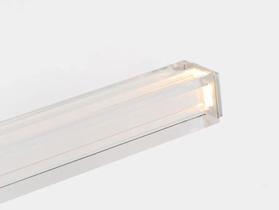 Reiya Square 30" Vanity Light in Chrome - Image 2
