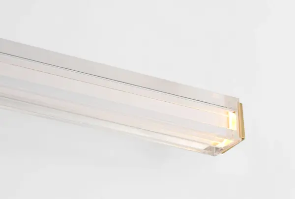 Reiya Square 30" Vanity Light in Hand-Rubbed Antique Brass - Image 2