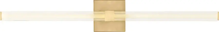 Reiya Square 30" Vanity Light in Hand-Rubbed Antique Brass - Image 3
