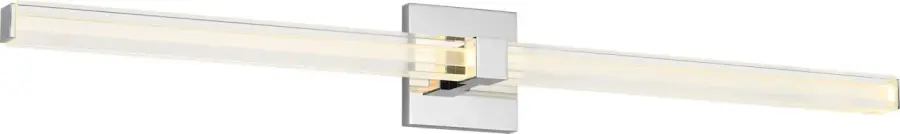 Reiya Square 36" Vanity Light in Chrome - Image 1