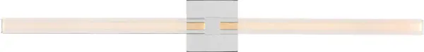 Reiya Square 36" Vanity Light in Chrome - Image 3
