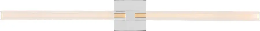 Reiya Square 36" Vanity Light in Chrome - Image 3