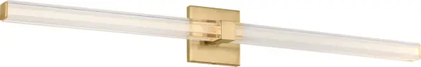 Reiya Square 36" Vanity Light in Hand-Rubbed Antique Brass - Image 1