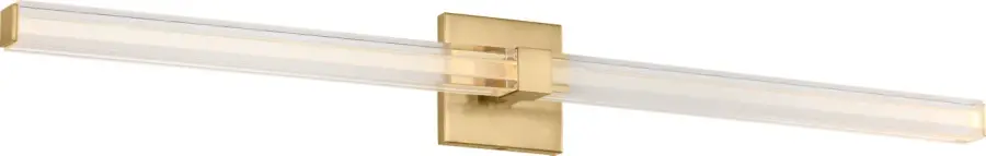 Reiya Square 36" Vanity Light in Hand-Rubbed Antique Brass - Image 1