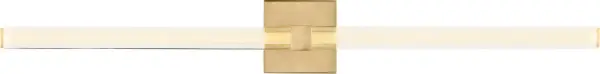 Reiya Square 36" Vanity Light in Hand-Rubbed Antique Brass - Image 4