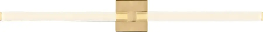 Reiya Square 36" Vanity Light in Hand-Rubbed Antique Brass - Image 4