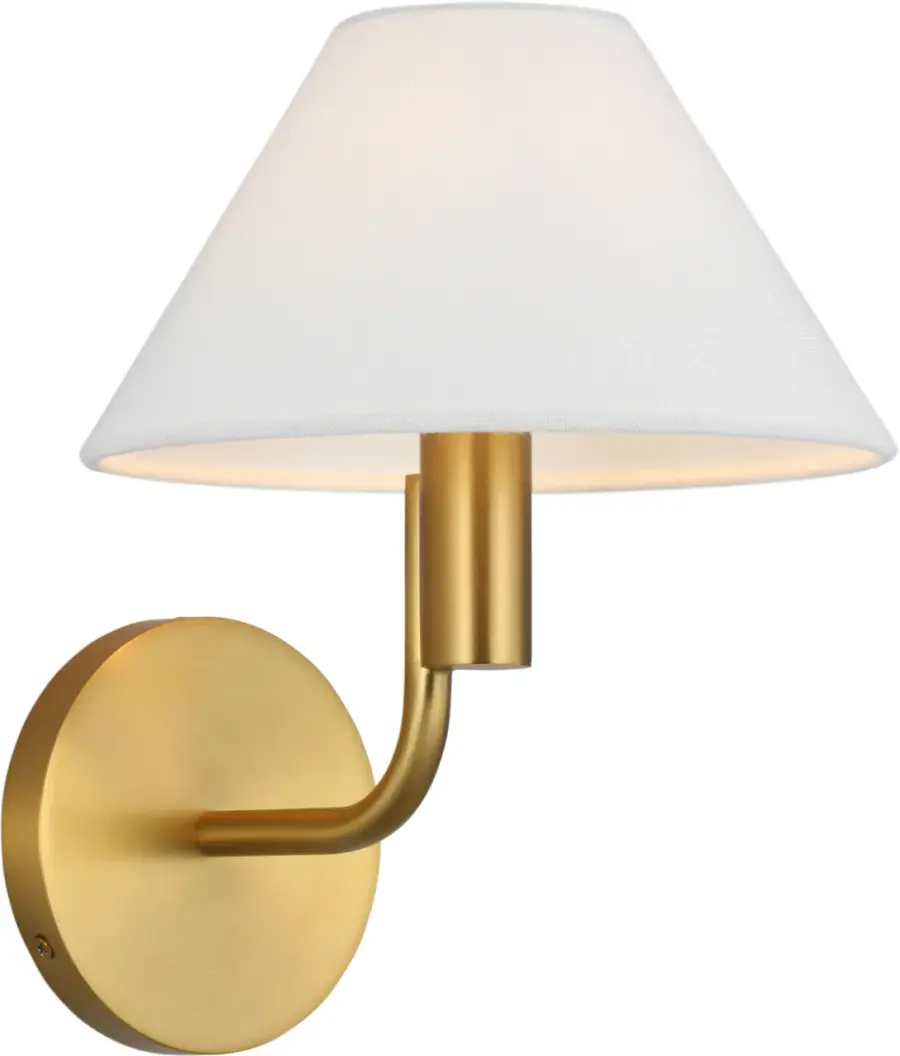 Colfax Small Sconce in Burnished Brass - Image 2