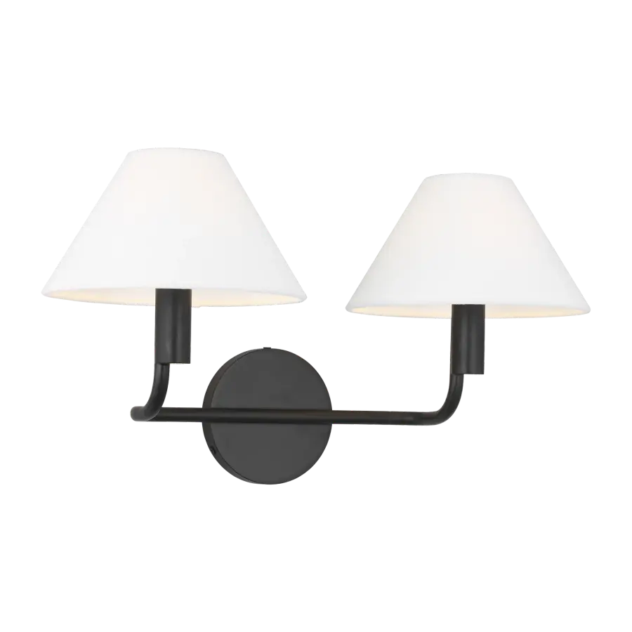 Colfax Medium Sconce in Aged Iron - Image 3