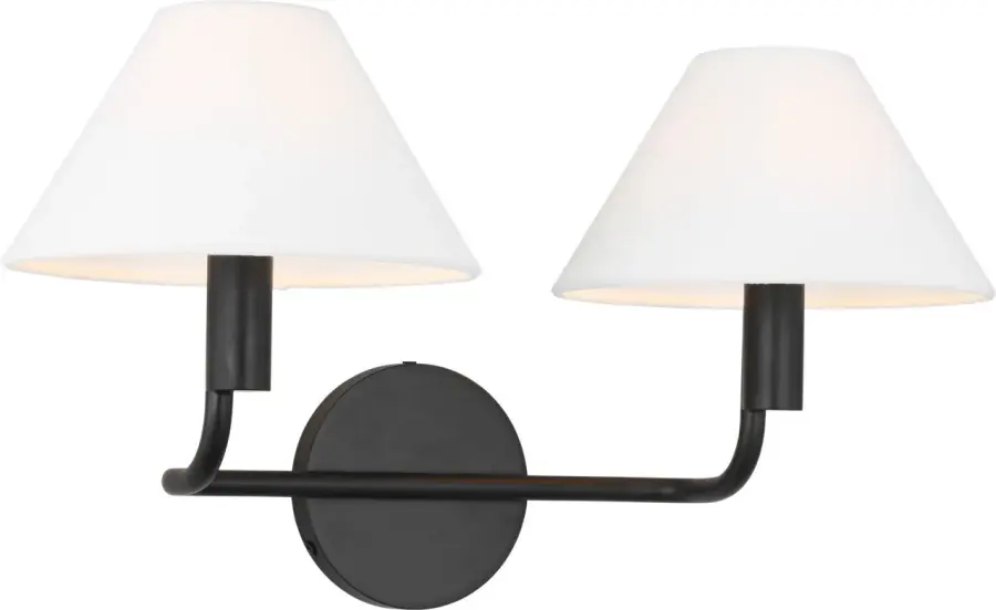 Colfax Medium Sconce in Aged Iron - Image 4