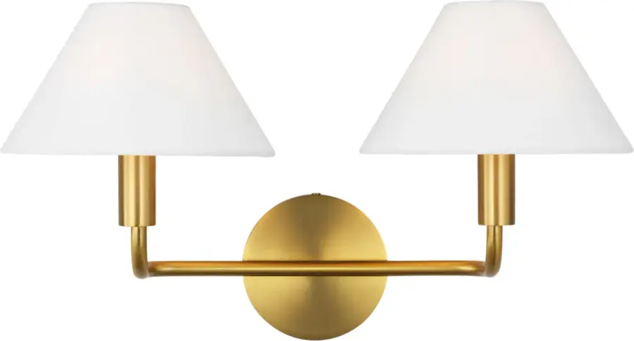 Colfax Medium Sconce in Burnished Brass - Image 2