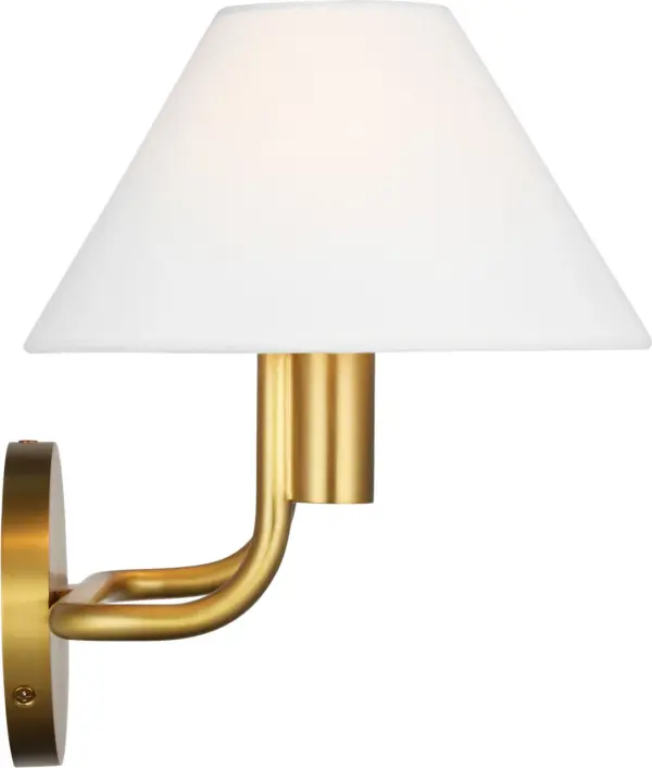Colfax Medium Sconce in Burnished Brass - Image 4